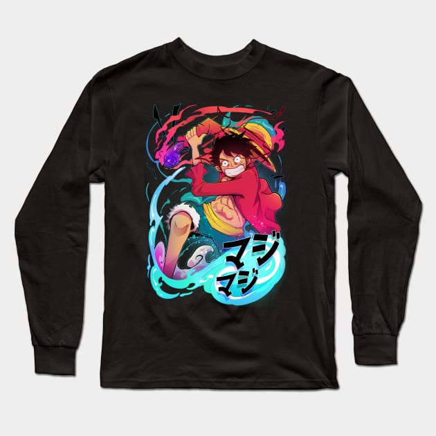 GOMU GOMU NO Long Sleeve T-Shirt by Kabuto_Store